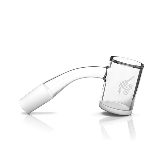 HONEY & MILK BEVEL QUARTZ BANGER - 45° DEGREE | YL