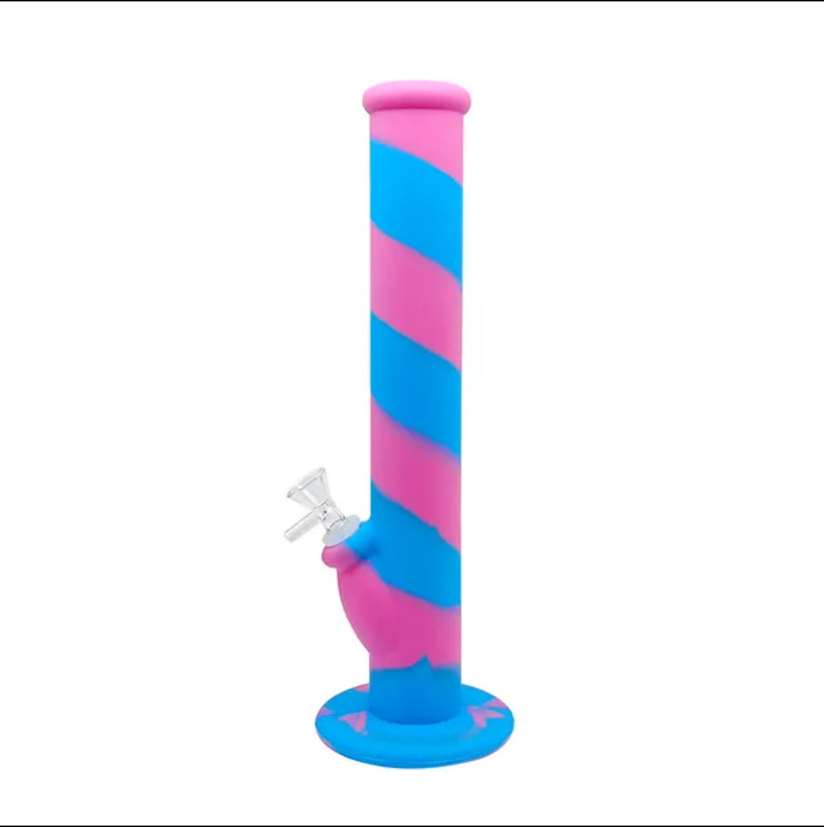 Rainbow 14.2” Silicone Vibrant Bong