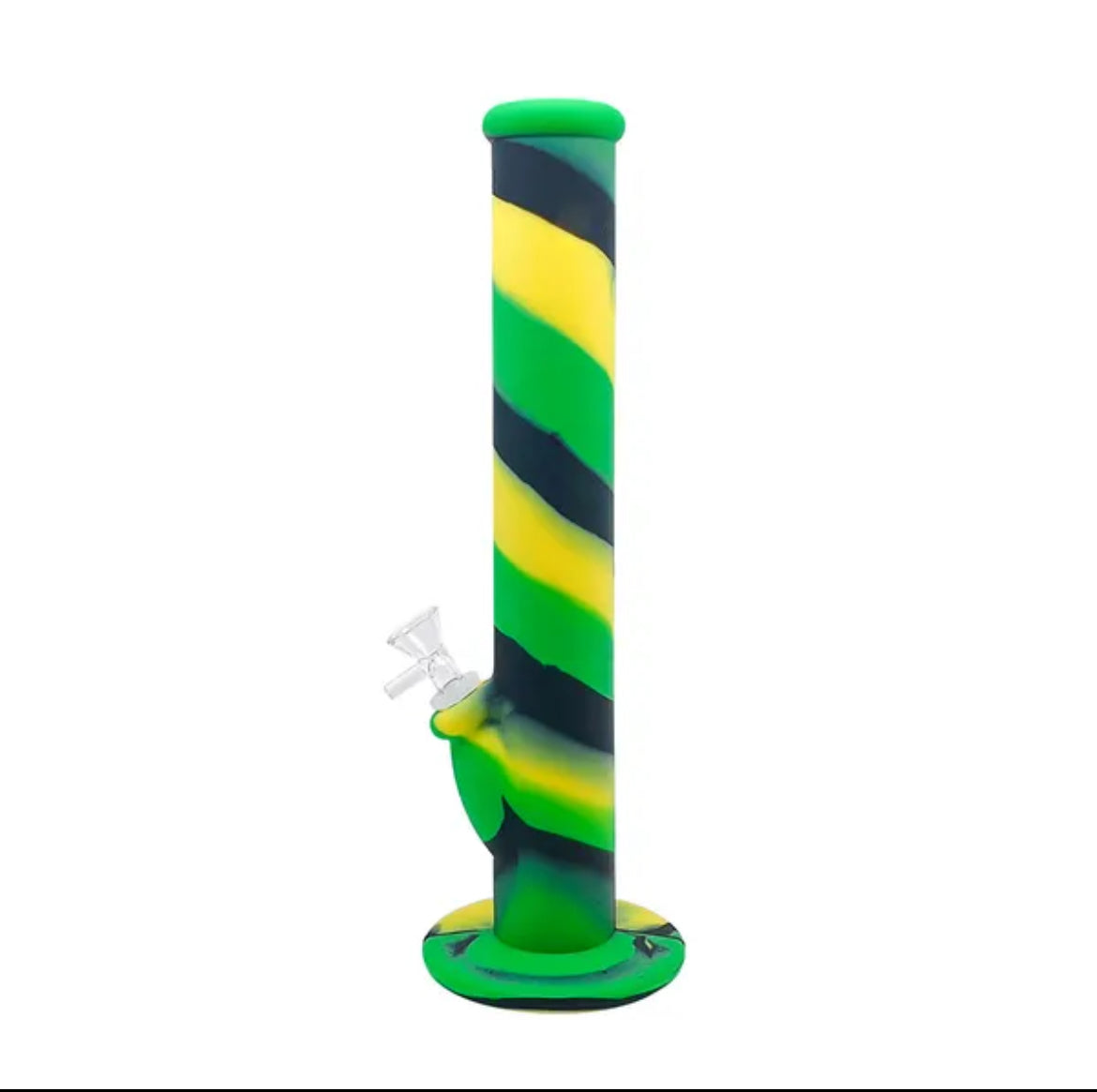 Rainbow 14.2” Silicone Vibrant Bong