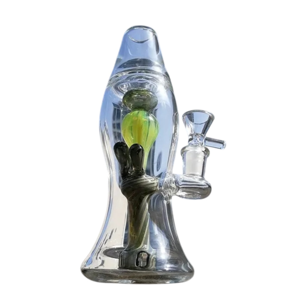 Lava Lamp Glass 9” Aesthetic Bong