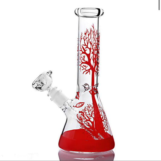 Red Tree Aesthetic 11” Bong