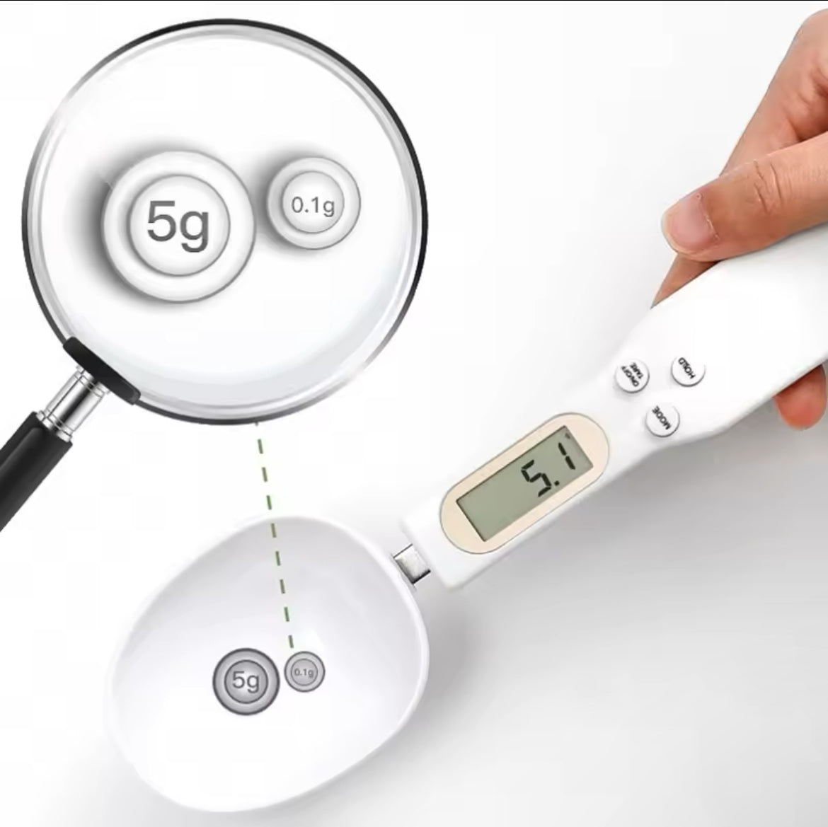 Electric Scale Scooper Spoon