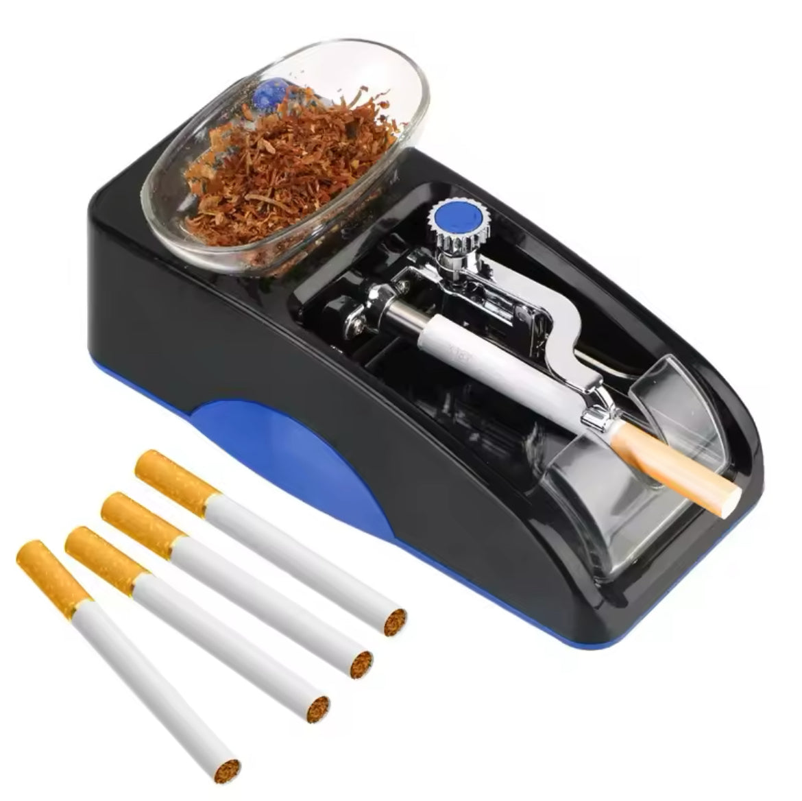 Automatic Tobacco Cigarette Rolling Device