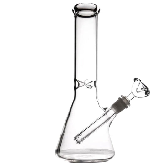 10.7” Clear Glass Beaker Bong