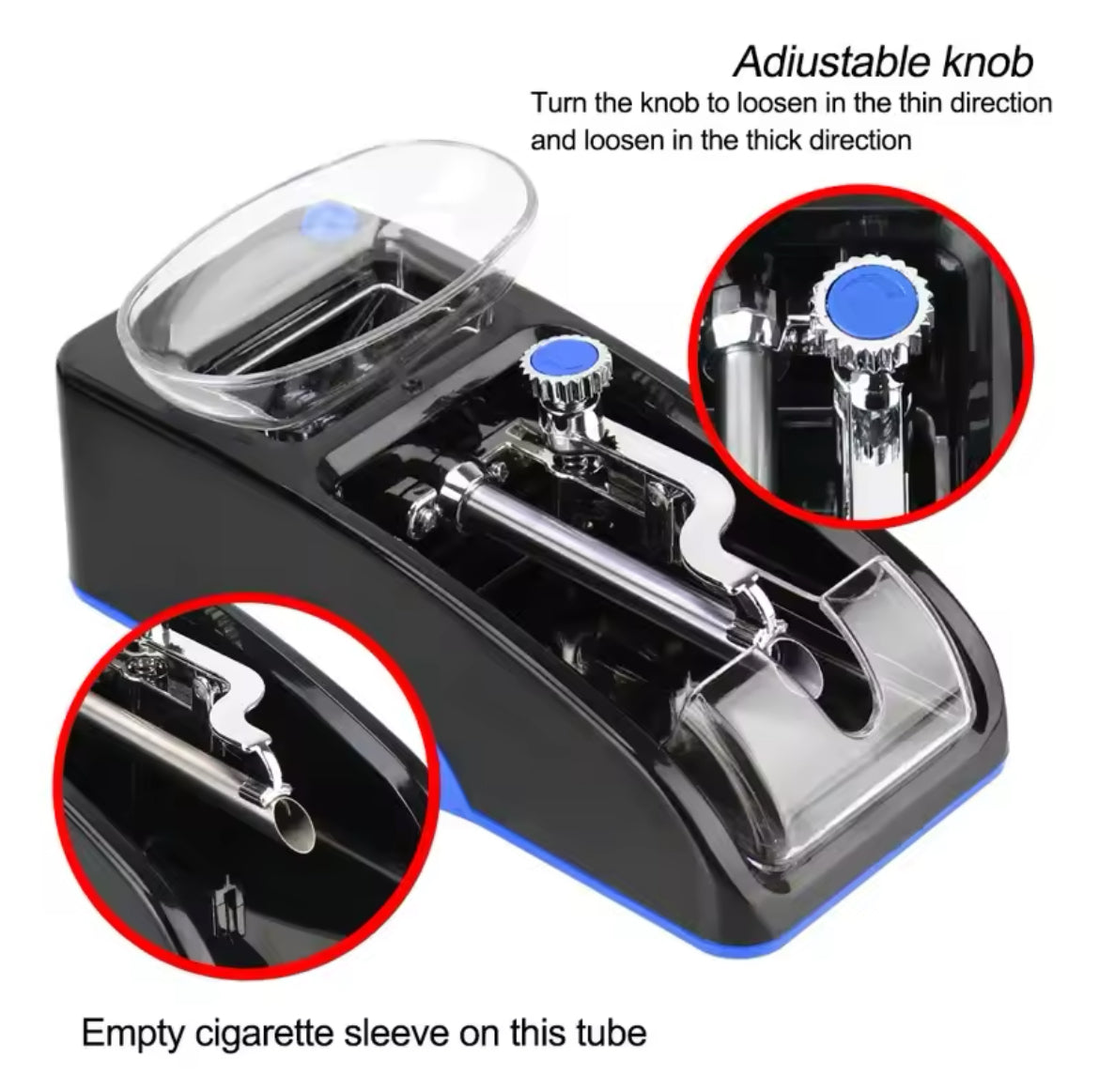 Automatic Tobacco Cigarette Rolling Device