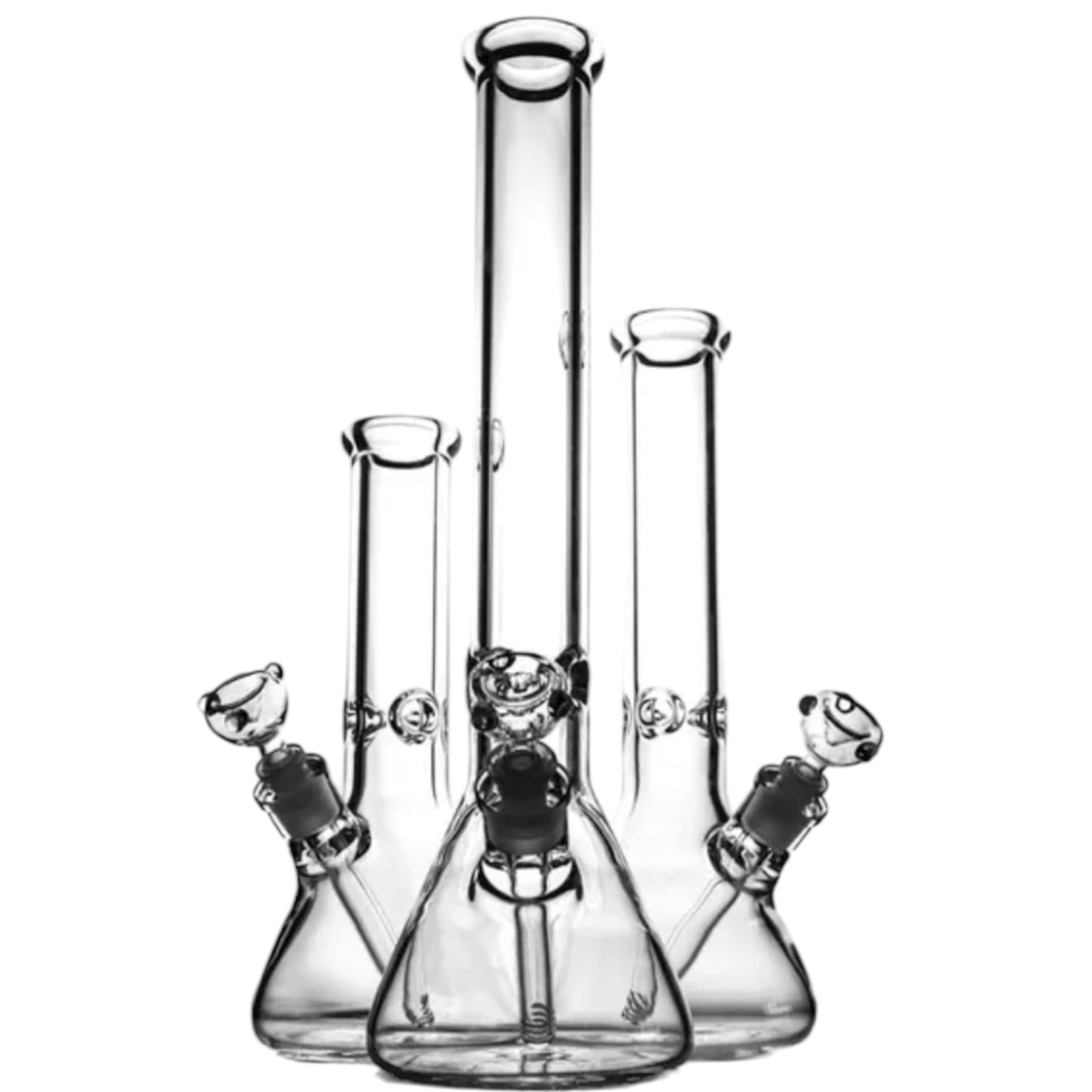 Tall Glass Bong Thick Smoking