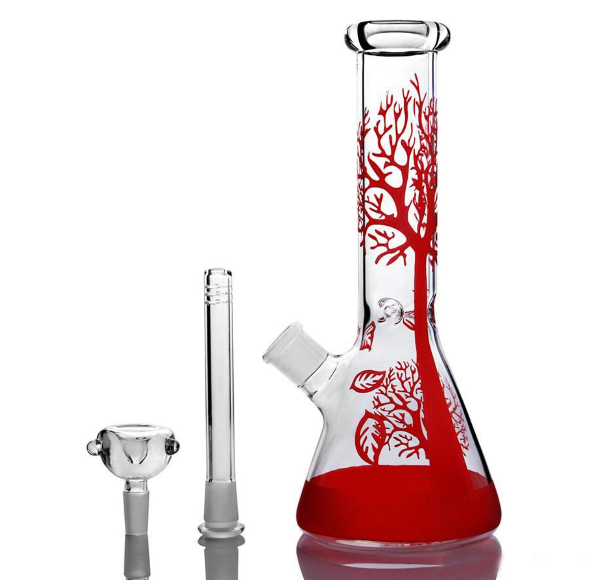 Red Tree Aesthetic 11” Bong