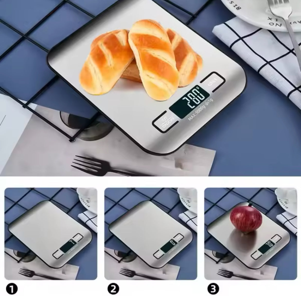 Kitchen Sleek Digital LED Scale