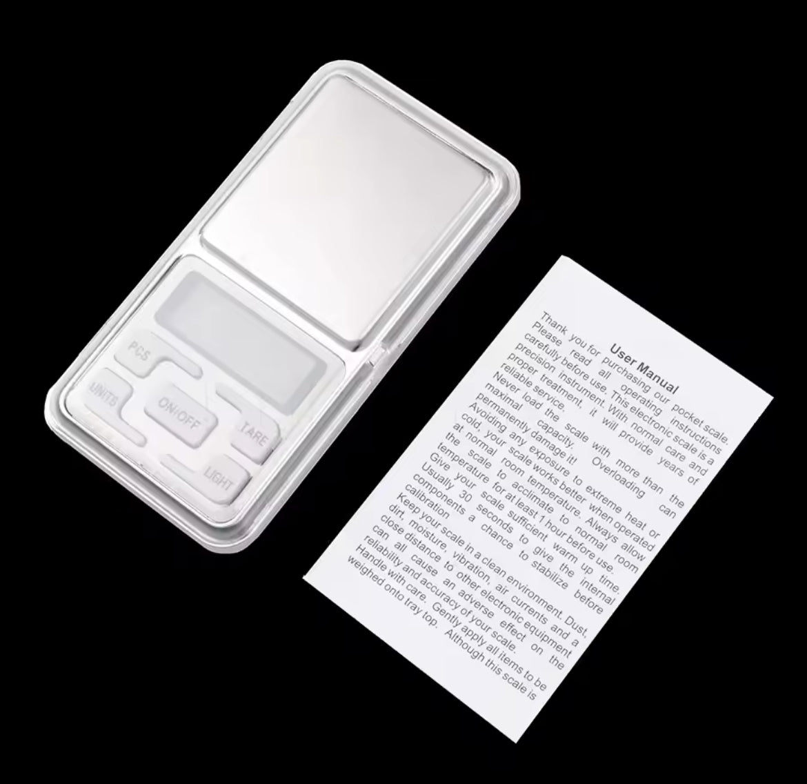 Pocket Foldable Mini Electric Scale