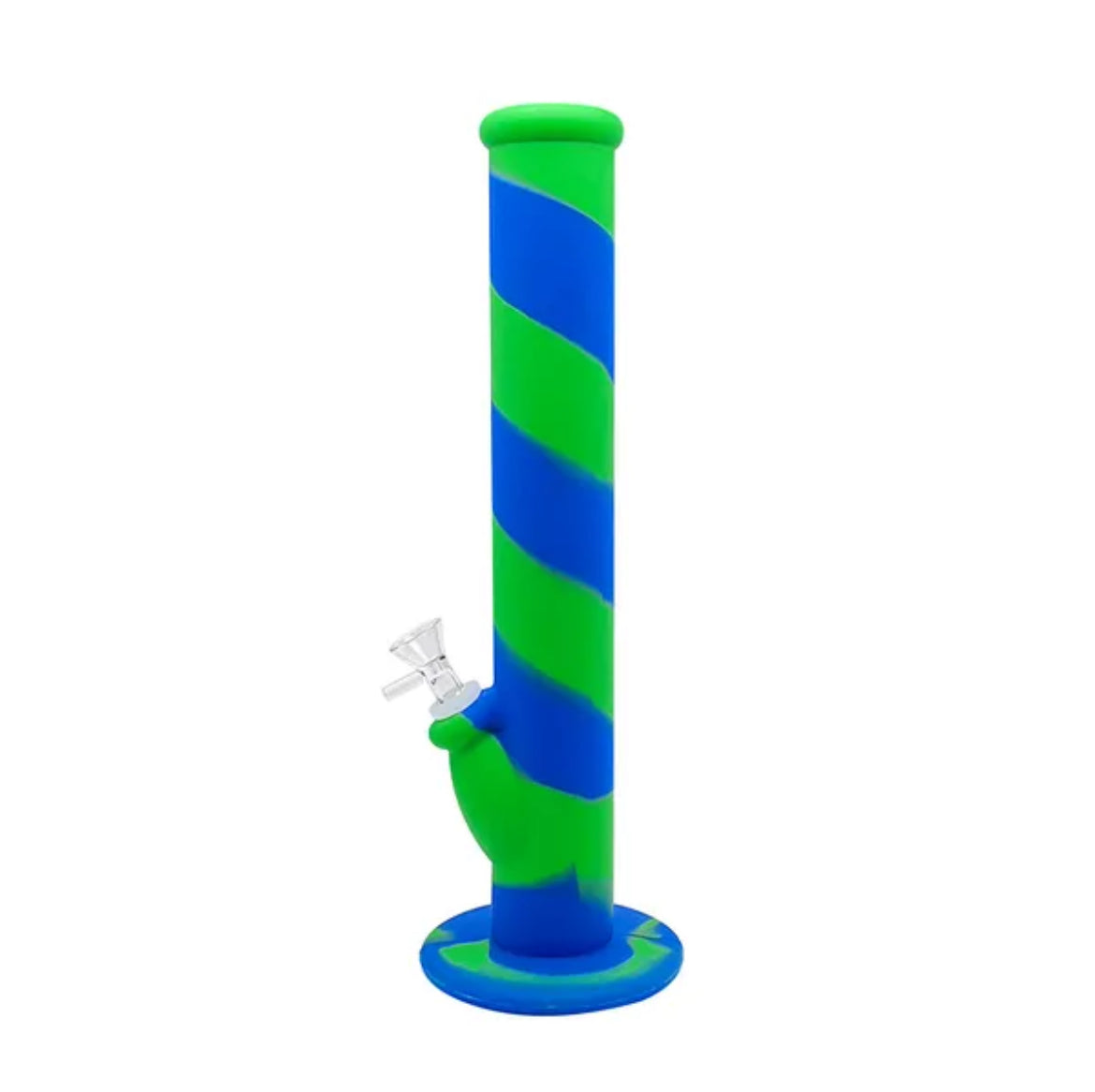 Rainbow 14.2” Silicone Vibrant Bong