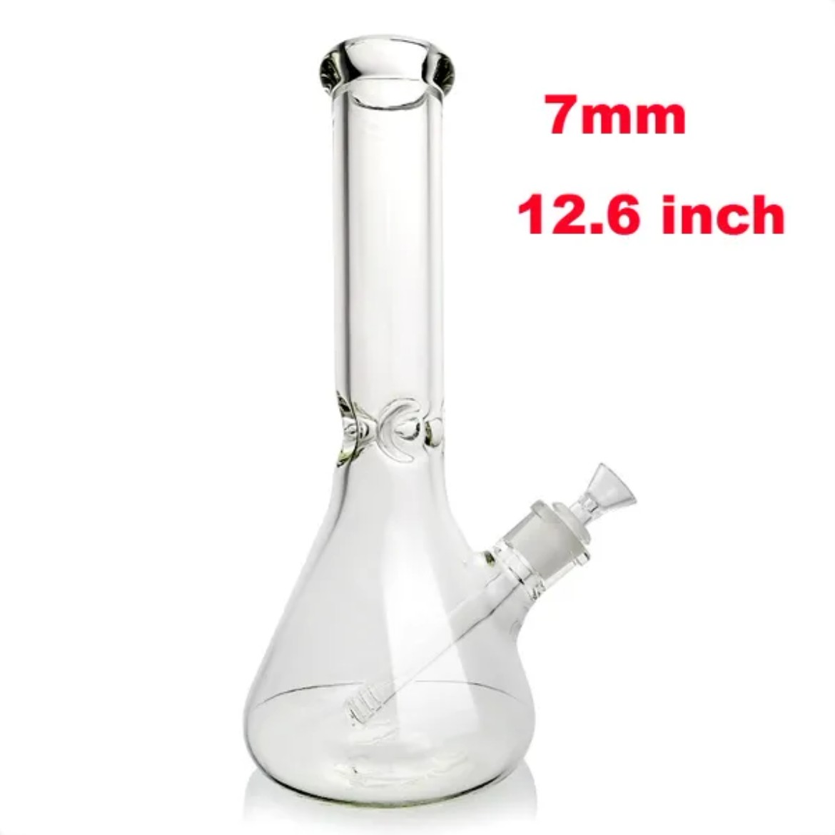 Tall Glass Bong Thick Smoking