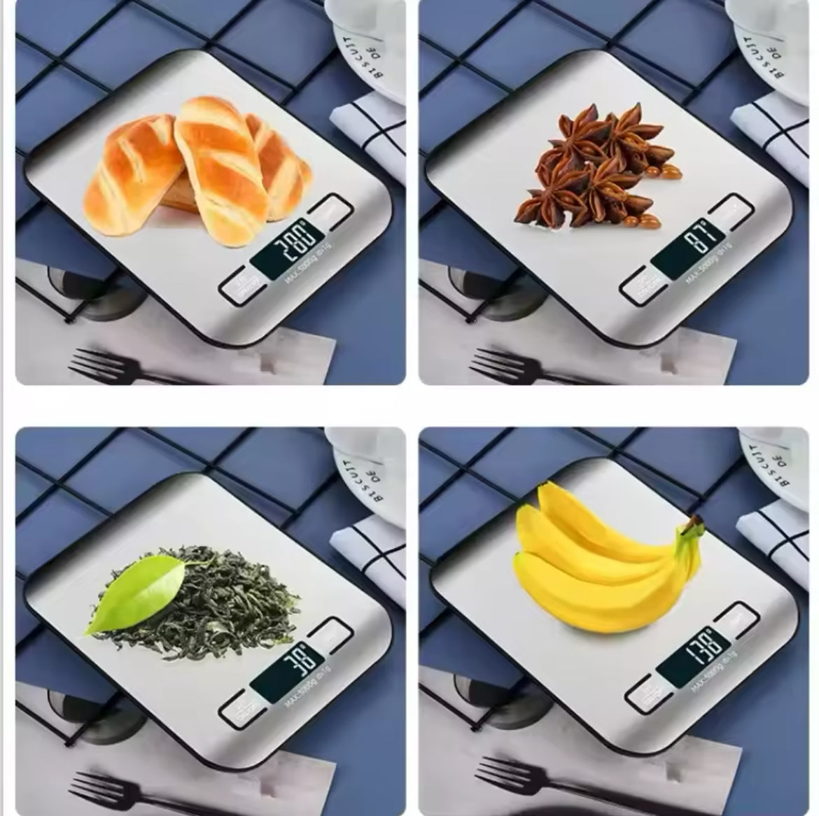 Kitchen Sleek Digital LED Scale