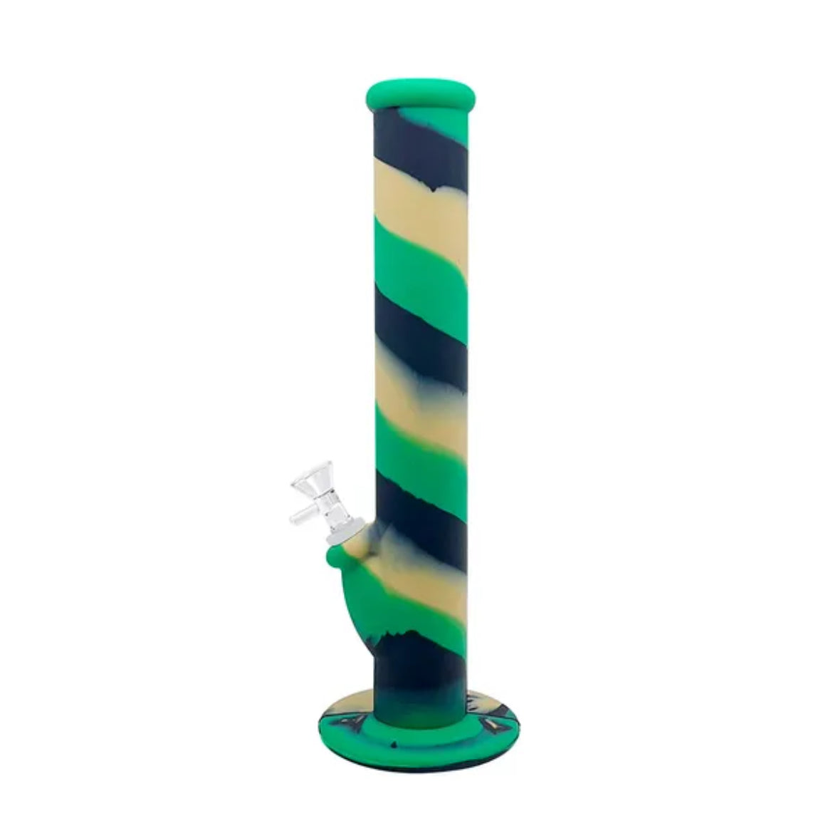 Rainbow 14.2” Silicone Vibrant Bong