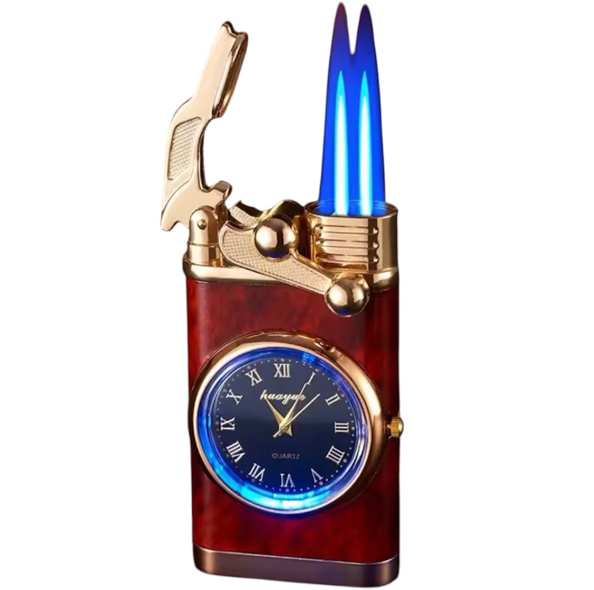 Timeless Clock Single/Dual Flame Torch