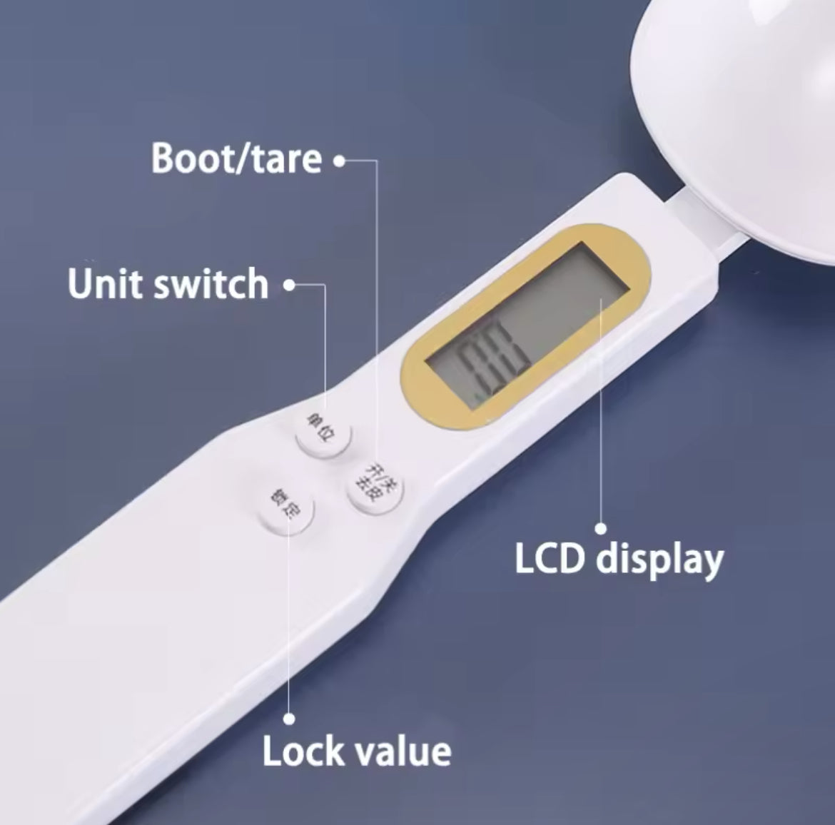 Electric Scale Scooper Spoon